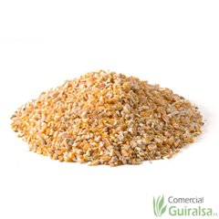 Maíz troceado limpio materia prima marca Agroveco - Guiralsa