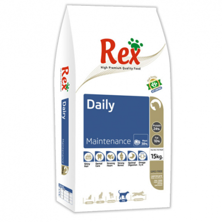 Daily Maintenance REX pienso perros 15kg - Guiralsa