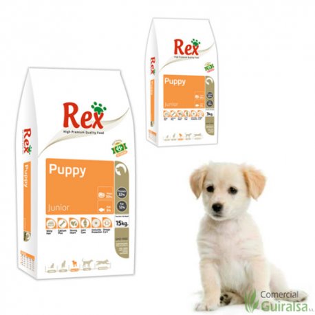 Puppy Junior Rex pienso cachorros  - Guiralsa