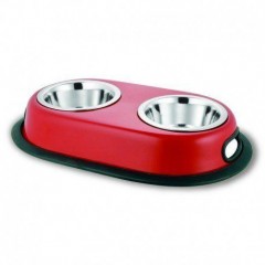 Comedero Doble Acero Inoxidable para perros