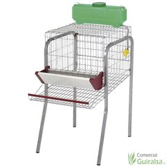 Batería jaulas de gallinas ponedoras 1 departamento