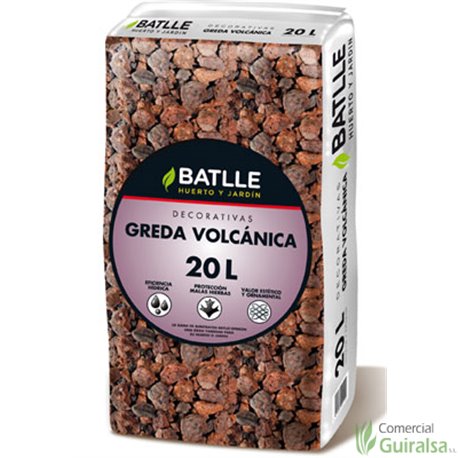 Sustrato Greda Volcánica Batlle 20 litros