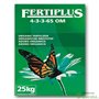 Abono Orgánico Fertiplus 4-3-3-65 OM sacos 25 kg