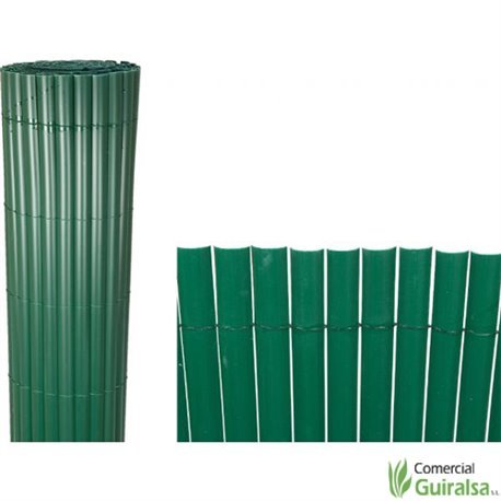 Cañizo PVC Verde Intermas rollos de 3 metros de largo