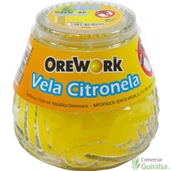Vela Citronela Repelente de Mosquitos Orework 200 gramos