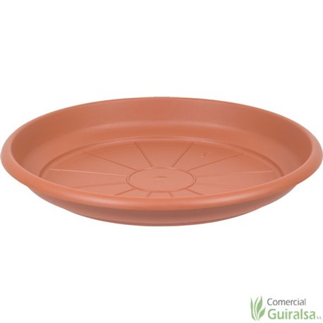 Plato Plástico para Maceta Redonda THEA. Disponible en varios tamaños.