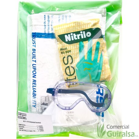Kit de Protección Fitosanitarios para manipular sulfatos
