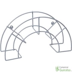 soporte manguera pared acero plastificado 35.5cm 2