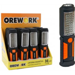Linterna Led Magnética 5206 Orework 36 leds 2