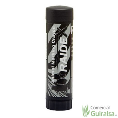 Lápiz Marcador de ganado Raidex para ovejas, cerdos y vacas. Color negro.