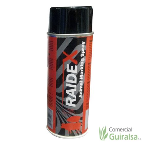 Spray Marcador de ganado Raidex para ovejas, cerdos y vacas. Color rojo.
