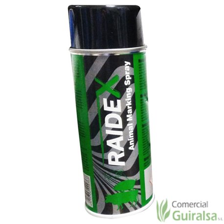 Spray Marcador de ganado Raidex para ovejas, cerdos y vacas. Color verde.