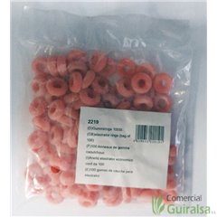 Anillos de goma descolar o desrabotar 100 unidades