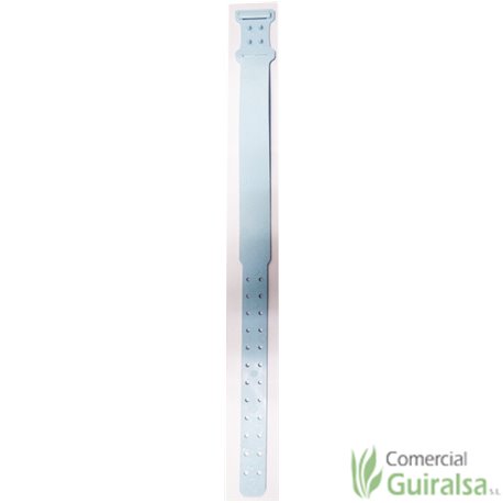 Collares para Ganadería de Plástico. Color azul