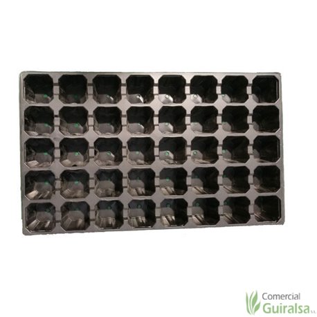 Bandejas Semilleros de Plastico Negro 40 huecos