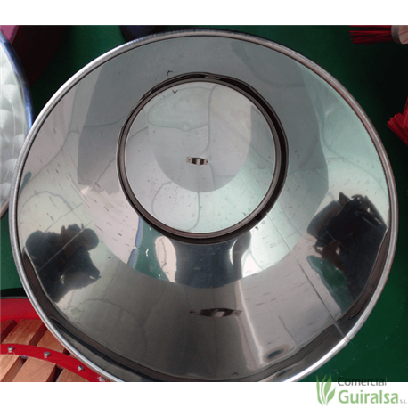 Depósitos Inox Aceite de Oliva fondo plano con tapadera de limpieza fondo