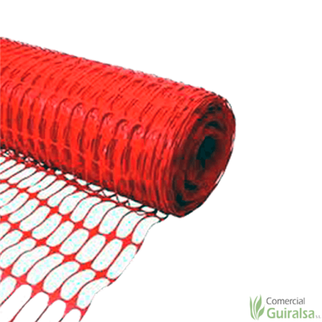 Malla Señalización Obra Naranja 1m x 50 m