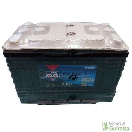 Batería PLUS 110 Ah 12v Automóvil, camión, tractor, autocaravana