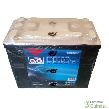 Batería PLUS 135 Ah 12v Automóvil: tractores, camiones, autocaravanas