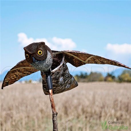Buho Eólico Espantapájaros Efecto Vuelo Orework