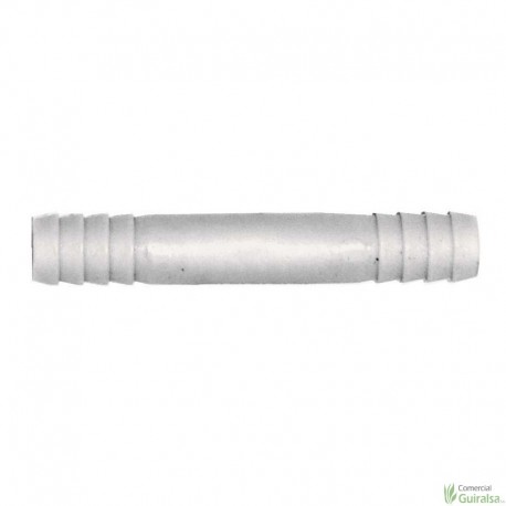Empalme Recto de Tubería Flexible calibre 7/7 mm