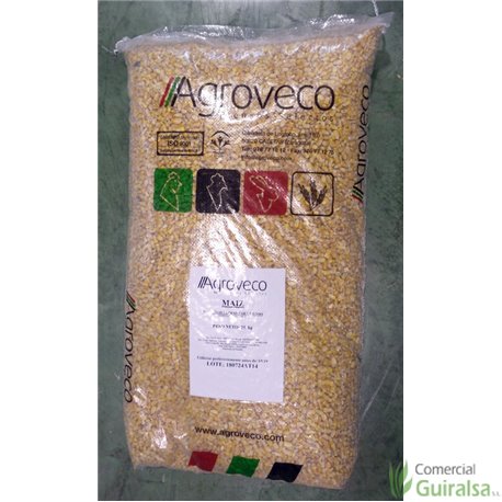 Maíz entero limpio materia prima