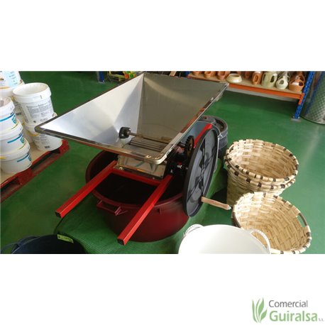 Estrujadora de Uva Manual Inoxidable 430