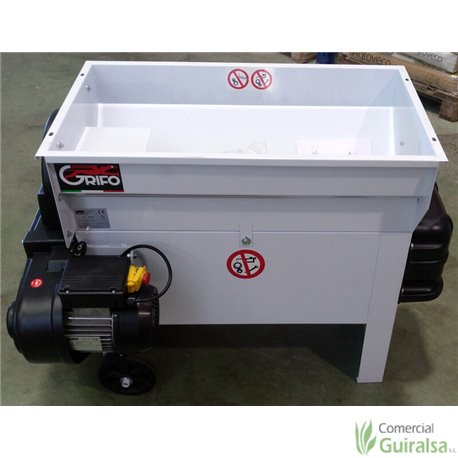 Despalilladora Estrujadora Uva Chapa con Bomba Vendimia