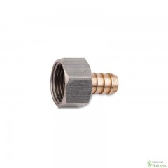 Conjunto Nipel y Tuerca 3/8 - Racor 3/8. Rosca hembra 3/8. Salida calibre 10/10 mm