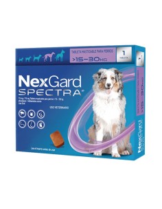 Antiparasitario Nexgard Spectra perros 15 a 30kg