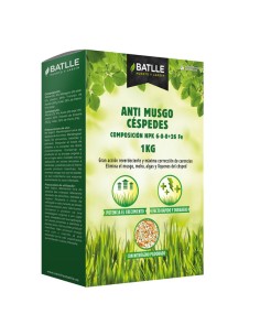 Anti musgo para cesped fertilizante Batlle