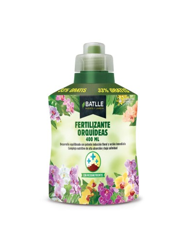 fertilizante orquídeas 400ml Batlle