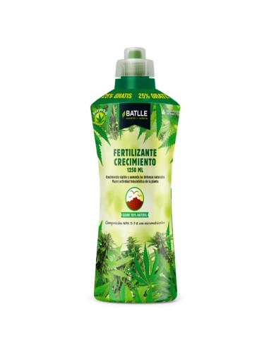 Fertilizante Ecoyerba Crecimiento BATLLE 1250ml