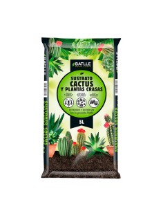 Sustrato cactus y plantas crasas Batlle