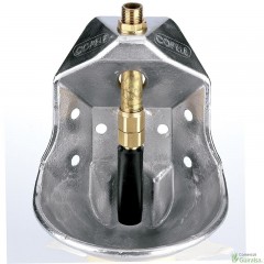 Bebedero de Empujador para Ovejas de aluminio color verde 2