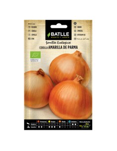 Semillas ecológicas Cebolla Amarilla de Parma Batlle