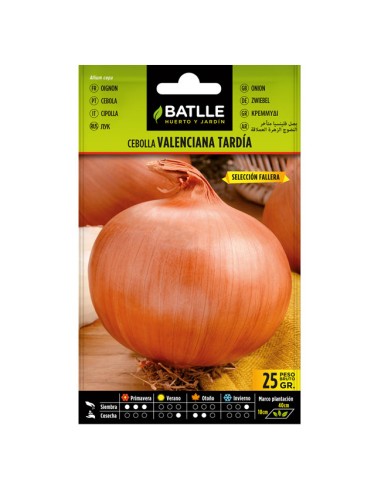 semillas cebolla Valenciana tardía fallera Batlle
