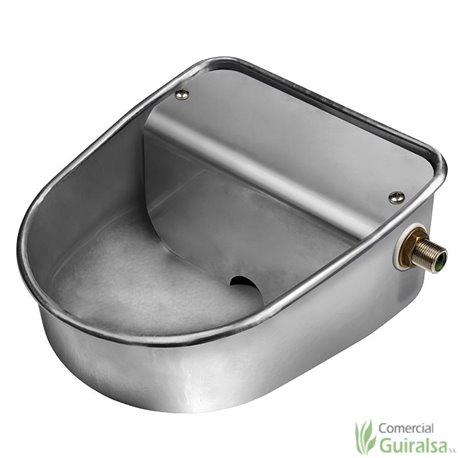 Bebedero Automático P-5 para perros acero inoxidable