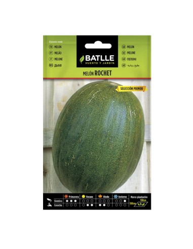 Semillas de melón Rochet Batlle sobre 8gr.