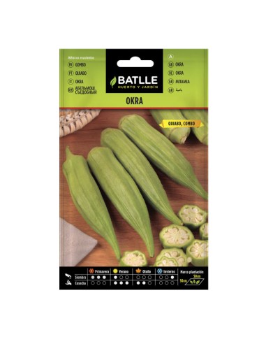 Semillas Okra Batlle Sobre