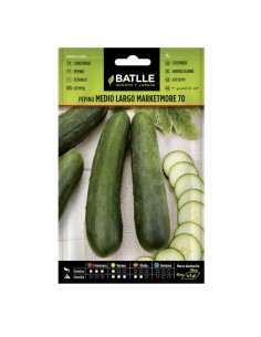 Semillas Pepino Medio Largo Marketmore 70 Sobre Batlle