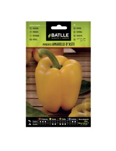Semillas Batlle Pimiento Amarelo D'Asti Sobre