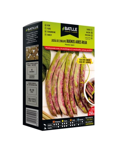 Judía Buenos Aires Roja BATTLE 250gr
