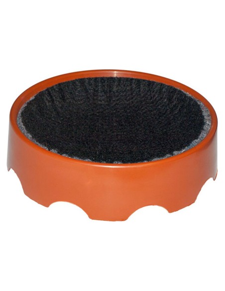 Alfombrilla para nido de palomas con nido diámetro 23 cm.