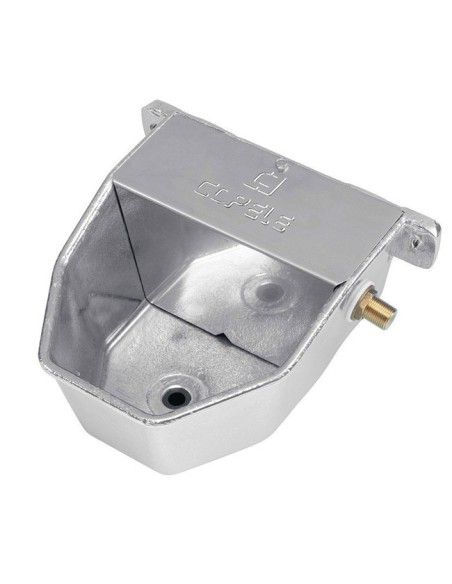 Bebedero para Perros Acuacan aluminio color metálico