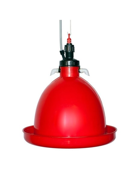 Bebedero Colgante Automático para Gallinas Campana