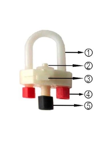 Bebedero Colgante Automático Gallinas anilla detalle