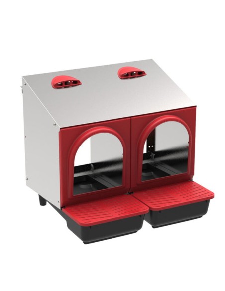 ponedero gallinas interior Platinum 2 departamentos