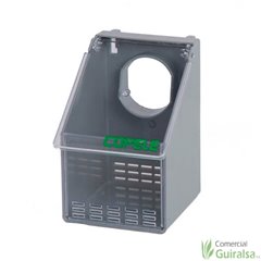Comedero Plástico para Palomas y Perdices 1 departamento