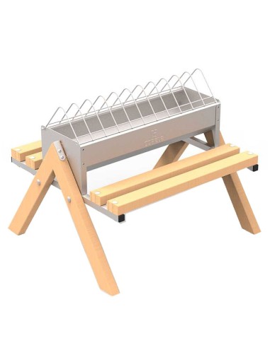 Comedero Corral para Gallinas con patas 60 cm
